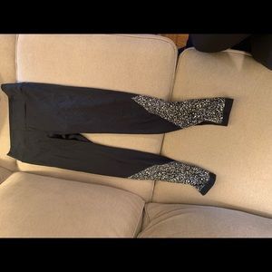 Speckled Black Leggings